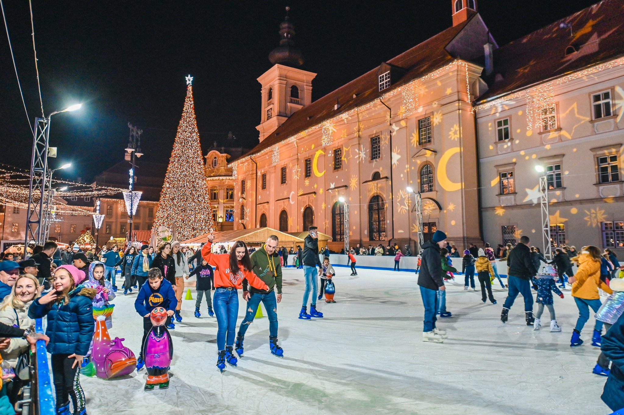Patinaj la lumini